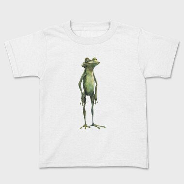 Frog Standing Wise, Tricou Copii