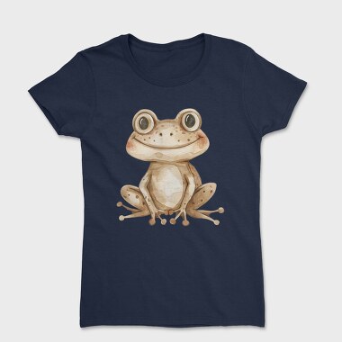 Frog Woodland Cute, Tricou Femei