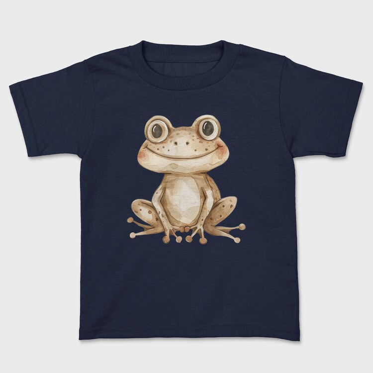 Frog Woodland Cute, Tricou Copii