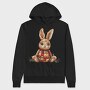 Frosty Bunny Quilted, Hanorac Oversize Barbati (Unisex)