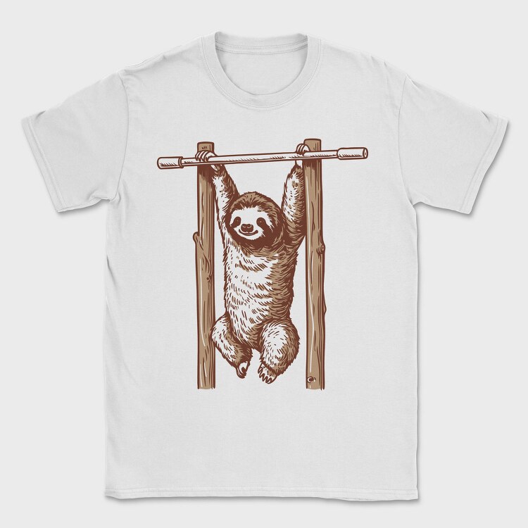 Sloth Workout, Tricou Barbati (Unisex)