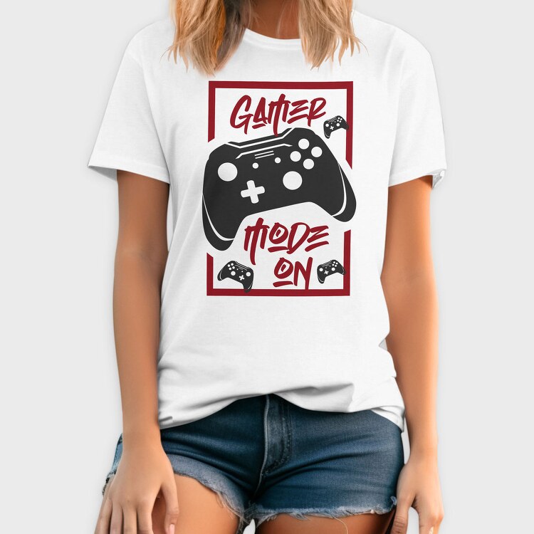 Gamer Mode On, Tricou Barbati (Unisex)
