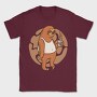 Sloth With Coffee Mug, Tricou Barbati (Unisex)
