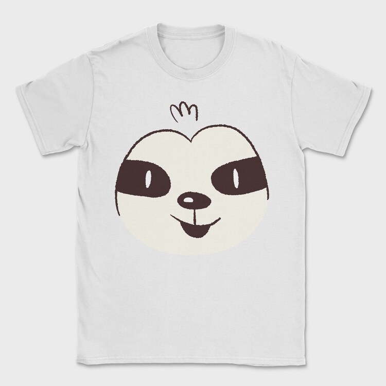 Sloth Face, Tricou Barbati (Unisex)