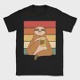 Sloth Drinking Beer, Tricou Barbati (Unisex)