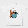 Sloth Coffee Hot Tub, Tricou Copii