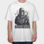 Skull Soldier Game, Tricou Oversize Barbati (Unisex)
