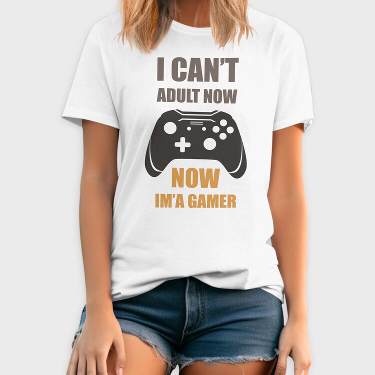 Gamer Now Adult, Tricou Barbati (Unisex)