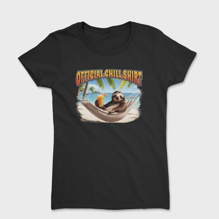 Sloth Chill Shirt, Tricou Femei