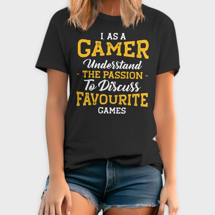 Gamer Passion Favorite, Tricou Barbati (Unisex)