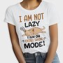 Lazy Cat Energy Saver, Tricou Femei