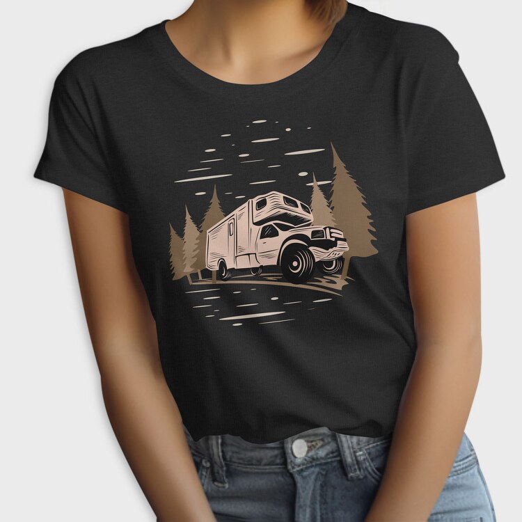 Camper Road Trip, Tricou Femei