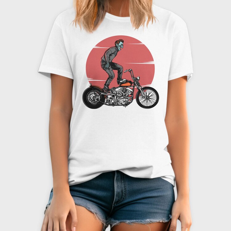 Zombie Rider, Tricou Barbati (Unisex)