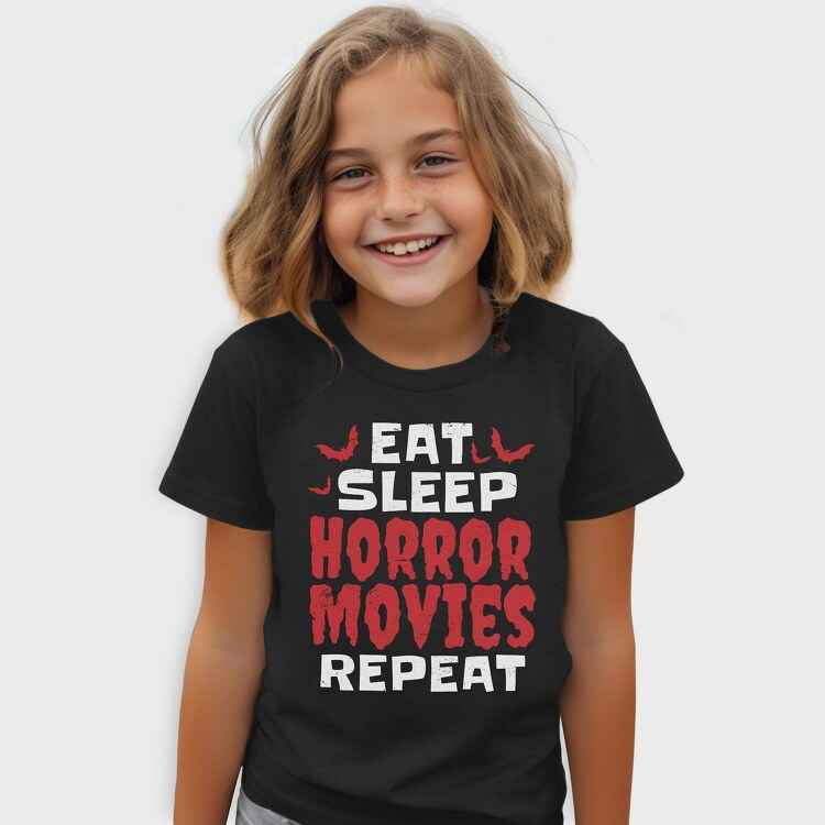 Eat Sleep Horror Movies, Tricou Copii