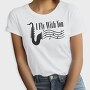Saxophone Flight With You, Tricou Femei