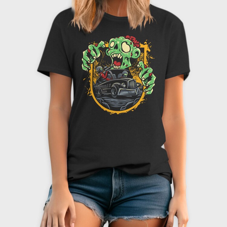 Zombie Road Trip, Tricou Barbati (Unisex)