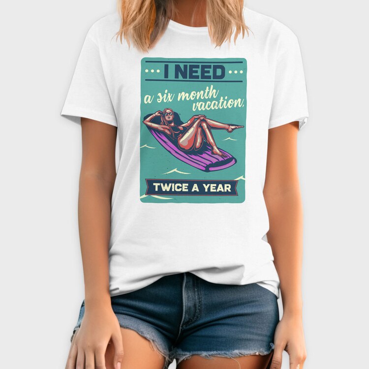 Six Month Vacation, Tricou Barbati (Unisex)