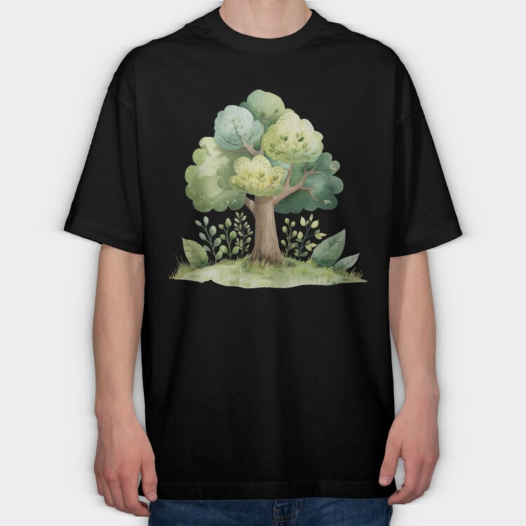 Forest Fairy Saga, Tricou Oversize Barbati (Unisex)