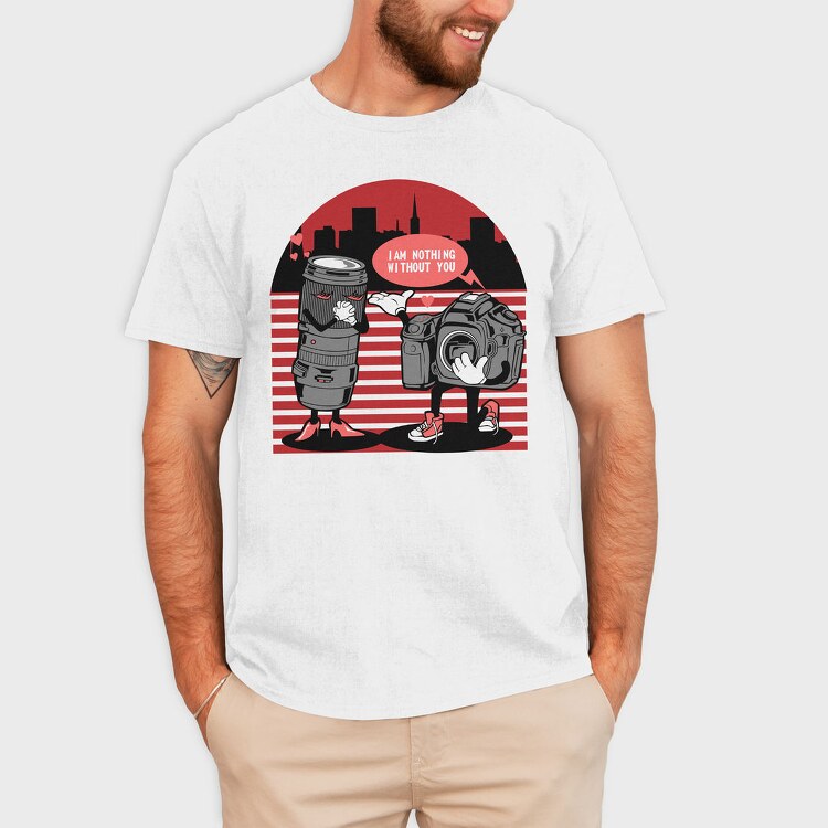 Lens Love Confession, Tricou Barbati (Unisex)