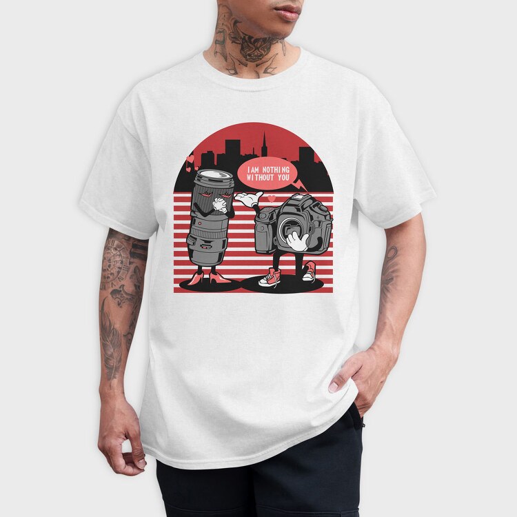 Lens Love Confession, Tricou Barbati (Unisex)