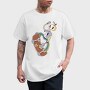 Skateboard Skeleton, Tricou Barbati (Unisex)