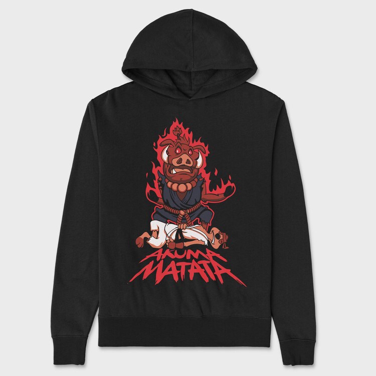 Akuma Matata, Hanorac Oversize Barbati (Unisex)