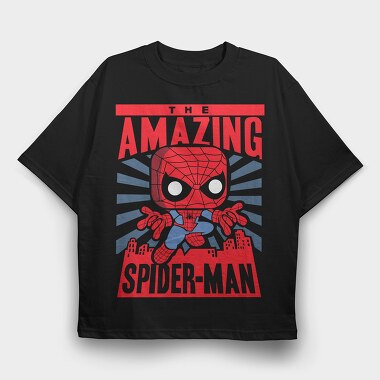 Amazing Spiderman, Tricou Oversize Barbati (Unisex)