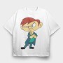 Angry Boy, Tricou Oversize Barbati (Unisex)