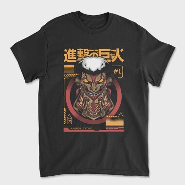 Attack On Titan Armor, Tricou Barbati (Unisex)