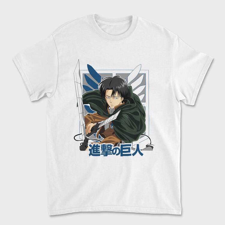 Attack On Titan Eren, Tricou Barbati (Unisex)