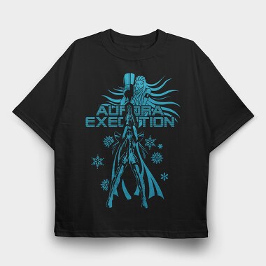 Aurora Execution, Tricou Oversize Barbati (Unisex)