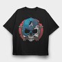 Avengers Skull, Tricou Oversize Barbati (Unisex)