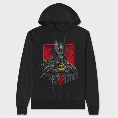 Batman Blood Batman, Hanorac Oversize Barbati (Unisex)