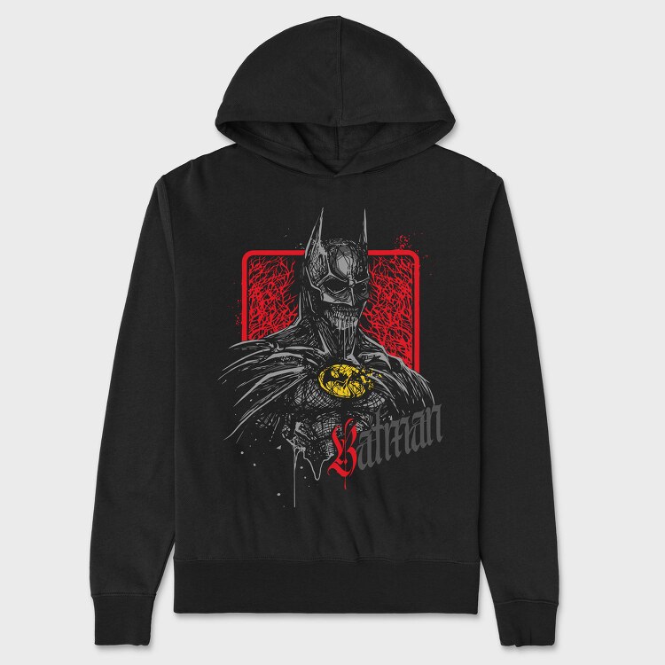 Batman Blood Batman, Hanorac Oversize Barbati (Unisex)