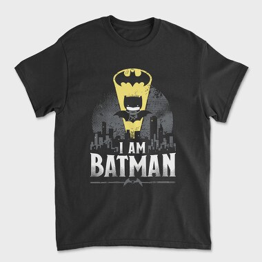 Batman Cityscape, Tricou Barbati (Unisex)