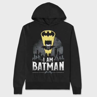 Batman Cityscape, Hanorac Oversize Barbati (Unisex)