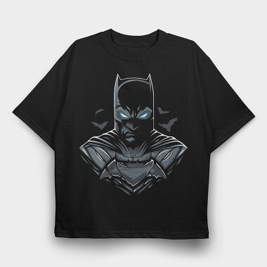 Batman Shadow, Tricou Oversize Barbati (Unisex)