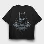 Batman Shadow, Tricou Oversize Barbati (Unisex)