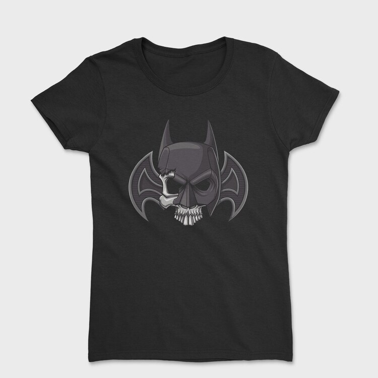 Batman Skull Emblem, Tricou Femei