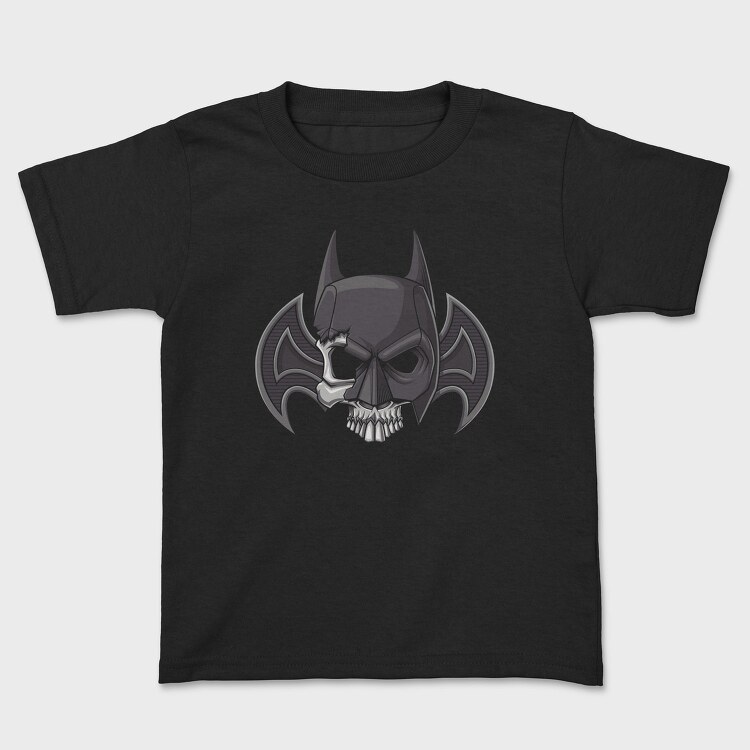 Batman Skull Emblem, Tricou Copii