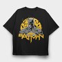 Batman Yellow Batman, Tricou Oversize Barbati (Unisex)