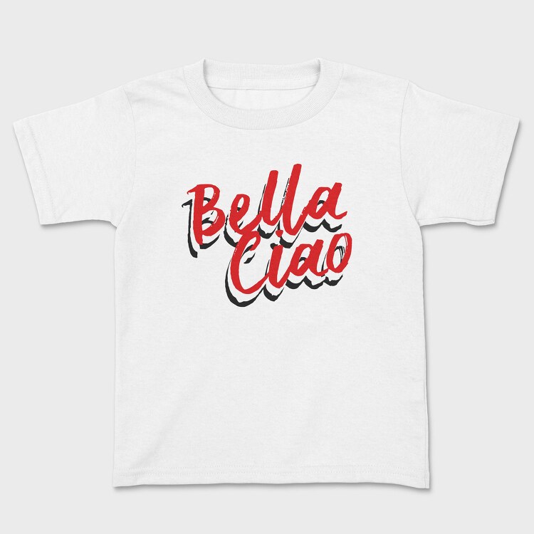 Bella Ciao Red, Tricou Copii