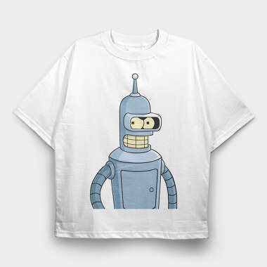 Benderbot, Tricou Oversize Barbati (Unisex)