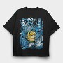 Blue Rabbit Wonderland, Tricou Oversize Barbati (Unisex)