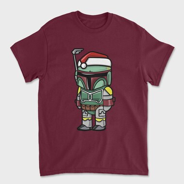 Boba Fett Xmas, Tricou Barbati (Unisex)