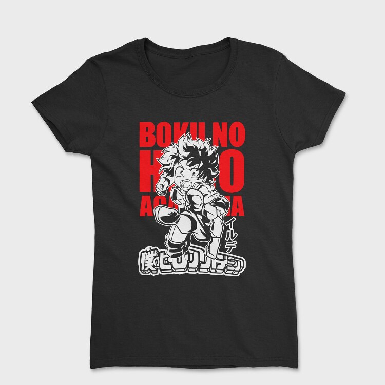 Boku No Hero Academia, Tricou Femei