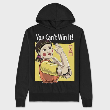 Chinese Girl Yoga, Hanorac Oversize Barbati (Unisex)