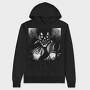 Dark Clown Girl, Hanorac Oversize Barbati (Unisex)