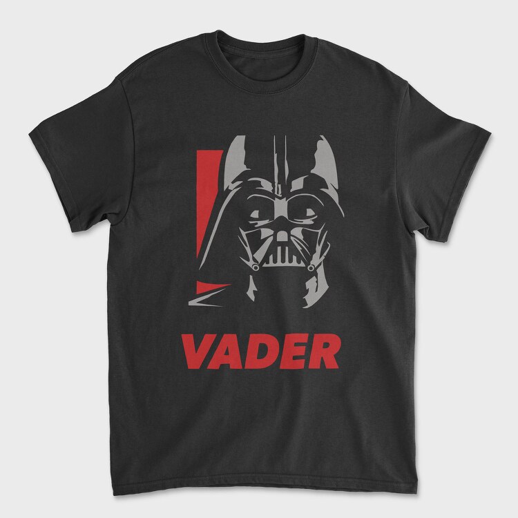 Darth Vader Face, Tricou Barbati (Unisex)