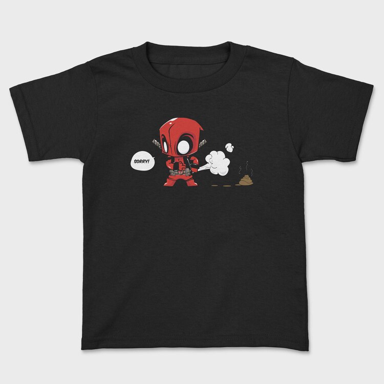 Deadpool Chibi Poop, Tricou Copii